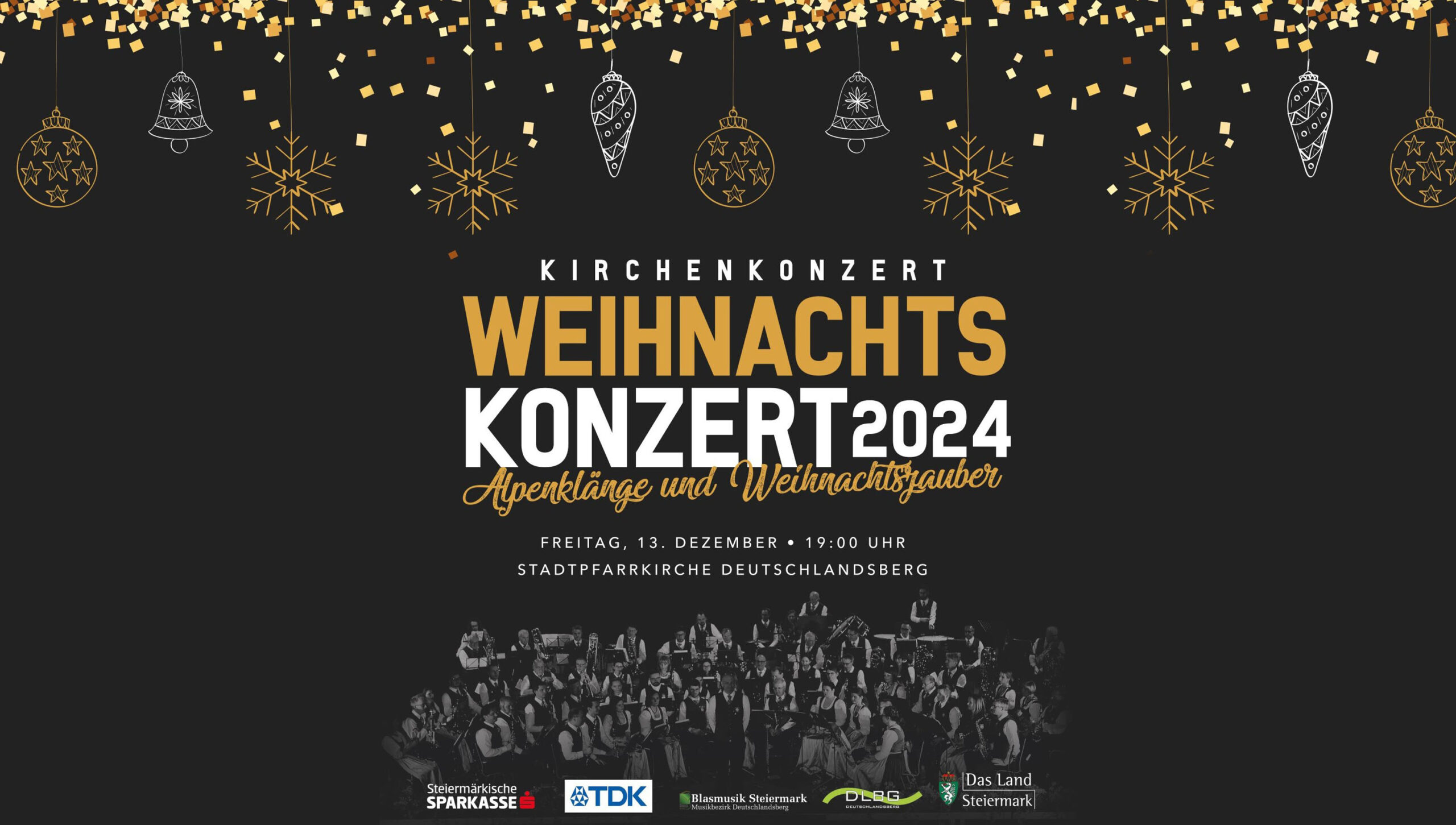 Alpenklänge und Weihnachtszauber – Weihnachtskonzert 2024